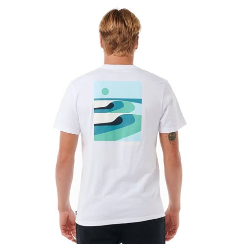 Camiseta Surf Revival lined Up Tee Rip Curl